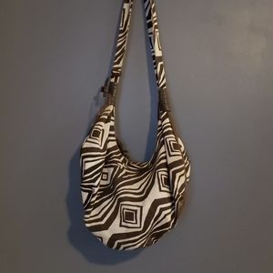 Like newvEcho hobo bag with geometric design.